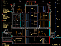 File CAD biệt thự 4 tầng + 1 tầng hầm 10.2x15.3m ( KT+KC+ĐN+Dự Toán)